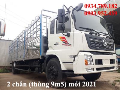 Xe tải thùng 2 chân Dongfeng Hoàng Huy B180 đời 2021
